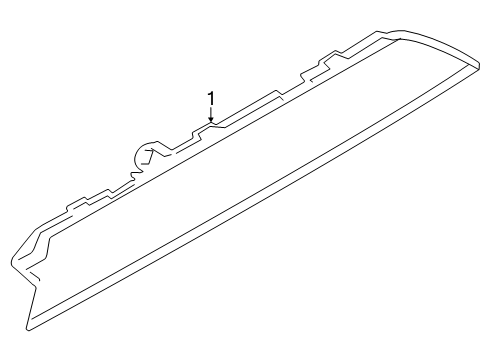 2025 Ford Transit 150 High Mount Lamps Diagram 2