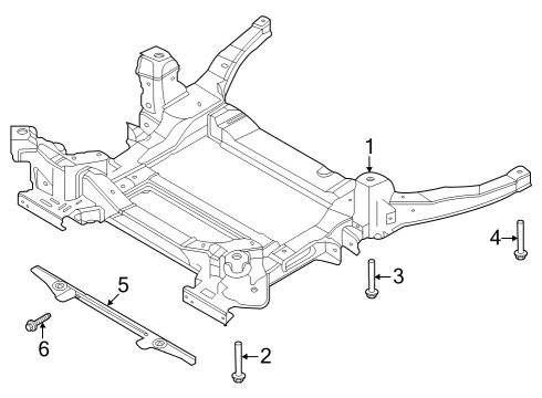 2022 Ford Explorer Screw Diagram for -W720855-S439