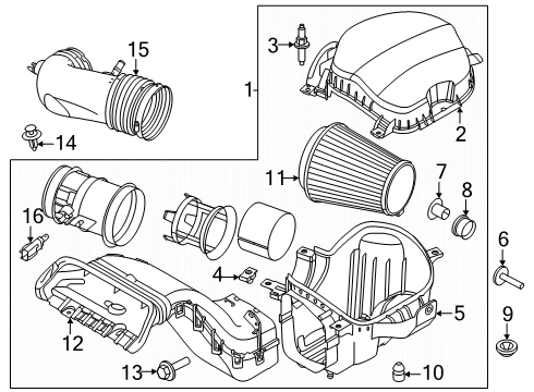 2025 Ford F-150 Filters Diagram 3