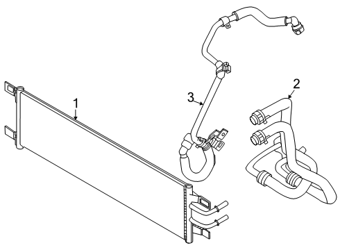 2024 Lincoln Nautilus Tube Assembly Diagram for PZ1Z-7R081-A