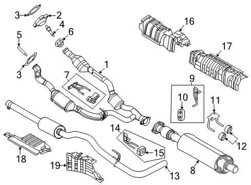 2025 Ford Transit Bracket Diagram for CK4Z-5A246-C