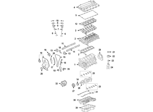 Piston Diagram for CK4Z-6108-B