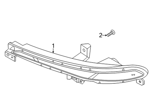 2021 Lincoln Corsair Lamp Assembly Diagram for LJ7Z-15500-A