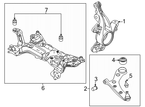 2025 Lincoln Nautilus JOINT ASY - BALL Diagram for N2GZ-3050-B