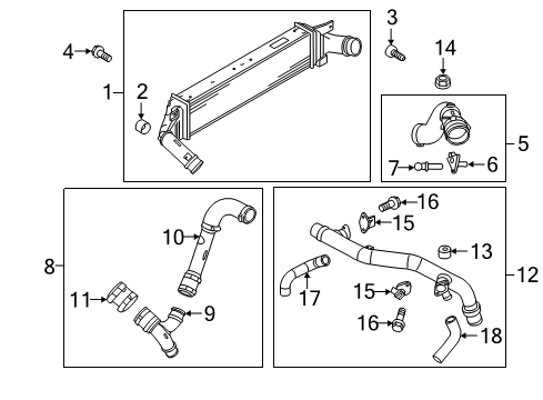 2019 Ford Police Interceptor Utility Sensor Assembly Diagram for AA5Z-9F479-D