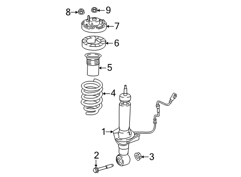 2025 Lincoln Navigator Bolt Diagram for -W721984-S439