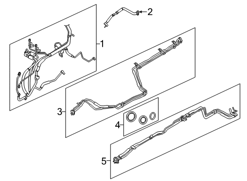 Tube Assembly Diagram for BK3Z-19835-D