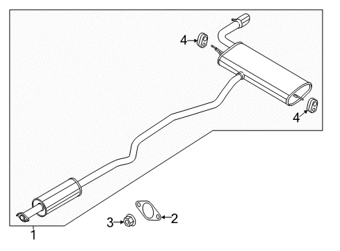 2020 Ford Fusion Converter Assembly Diagram for KS7Z-5F250-E
