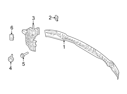 2023 Ford F-150 Lightning Panel Diagram for NL3Z-17626-C