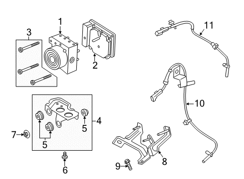2020 Ford Fusion Control Diagram for KG9Z-2C219-P
