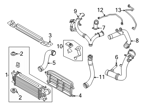 2025 Ford Ranger Intercooler Diagram 2