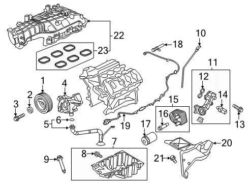 2025 Ford F-150 Senders Diagram 4