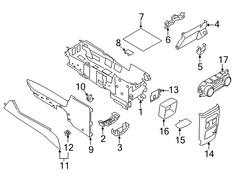 2022 Ford Explorer Control Diagram for LB5Z-19980-H