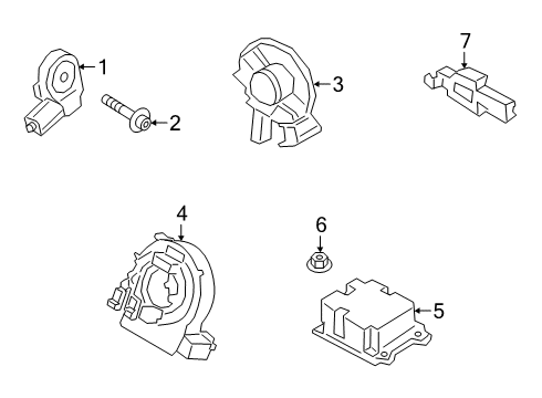 2021 Lincoln Corsair Module Diagram for M1PZ-14B321-A