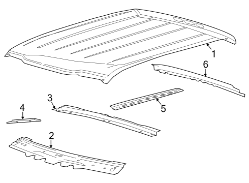 2023 Ford F-150 Lightning Panel Diagram for LC3Z-2540484-B