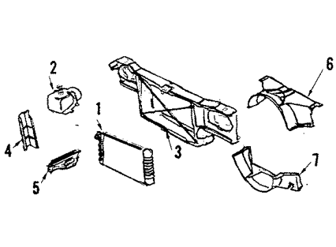 2022 Ford F-250 Super Duty Reman Service Engine Assembly Diagram for KC3Z-6006-FBRM