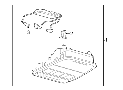 2023 Ford Mustang Mach-E KIT - ALARM/KEYLESS LOCK SYSTE Diagram for MU5Z-15604-B