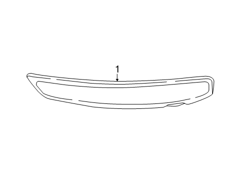 2020 Lincoln Continental Side Marker Lamp Assembly Diagram for GD9Z-13200-F
