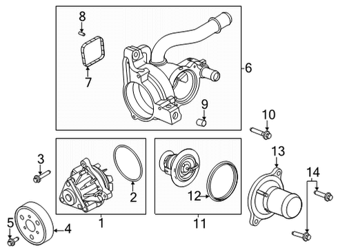 2021 Ford Bronco Sport Pin Diagram for -W701350-S900