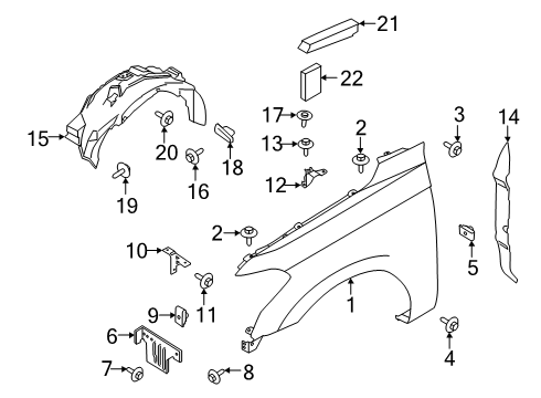 2025 Ford Expedition Insulator Diagram for SL1Z-7832284-B