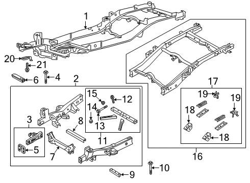 2020 Ford Ranger Protector Diagram for KB3Z-5F065-B