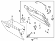 Diagram for 2024 Lincoln Aviator Glove Box - LC5Z-7806024-AE