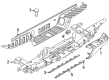 Diagram for 2025 Ford Ranger Bumper - N1WZ-17906-D