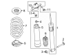 Diagram for Ford Bronco Sport Shock Absorber - R1PZ-18125-D