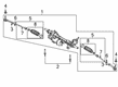 Diagram for 2024 Lincoln Aviator Tie Rod - L1MZ-3280-F