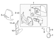 Diagram for Ford Transit Car Mirror - JK4Z-17682-EB