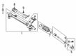 Diagram for 2024 Ford Escape Tie Rod - LX6Z-3280-A