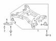 Diagram for 2025 Lincoln Corsair Rear Crossmember - LX6Z-5035-AF