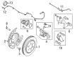 Diagram for Ford F-150 Brake Caliper - JL3Z-2553-D