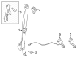 Diagram for 2024 Ford E-Transit Seat Belt - LK4Z-14611B08-DC