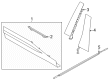 Diagram for 2025 Lincoln Nautilus Door Moldings - R2TZ-5825557-B