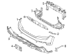 Diagram for 2025 Ford Maverick Bumper - SZ6Z-17626-MA