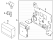 Diagram for 2025 Ford Ranger Parking Assist Distance Sensor - JU5Z-15K859-AGPTM