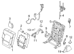 Diagram for 2024 Ford Bronco Seat Cushion - M2DZ-9866801-A