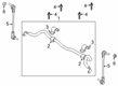 Diagram for 2025 Lincoln Corsair Sway Bar Kit - LX6Z-5482-A