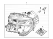 Diagram for 2025 Ford Maverick Headlight - SZ6Z-13008-D