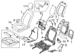 Diagram for 2020 Lincoln MKZ Seat Cover - KP5Z-5464417-CF