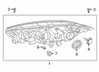 Diagram for Ford Transit Connect Headlight - KT1Z-13008-V