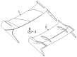 Diagram for 2024 Ford Mustang Mach-E Spoiler - LJ8Z-5844210-AD
