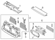 Diagram for 2025 Lincoln Navigator Radiator Support - RL7Z-8475-B