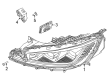 Diagram for 2025 Lincoln Aviator Headlight - RC5Z-13008-D