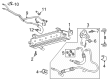 Diagram for Ford Expedition Automatic Transmission Oil Cooler Line - JL3Z-7890-G