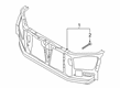 Diagram for Ford Ranger Radiator Support - KB3Z-16138-B