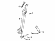 Diagram for 2025 Lincoln Corsair Seat Belt - LJ7Z-78611B08-AH