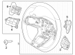 Diagram for 2025 Ford Mustang Steering Wheel - PR3Z-3600-AA