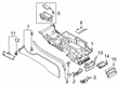 Diagram for Lincoln Aviator Center Console Base - LC5Z-78045B30-BA